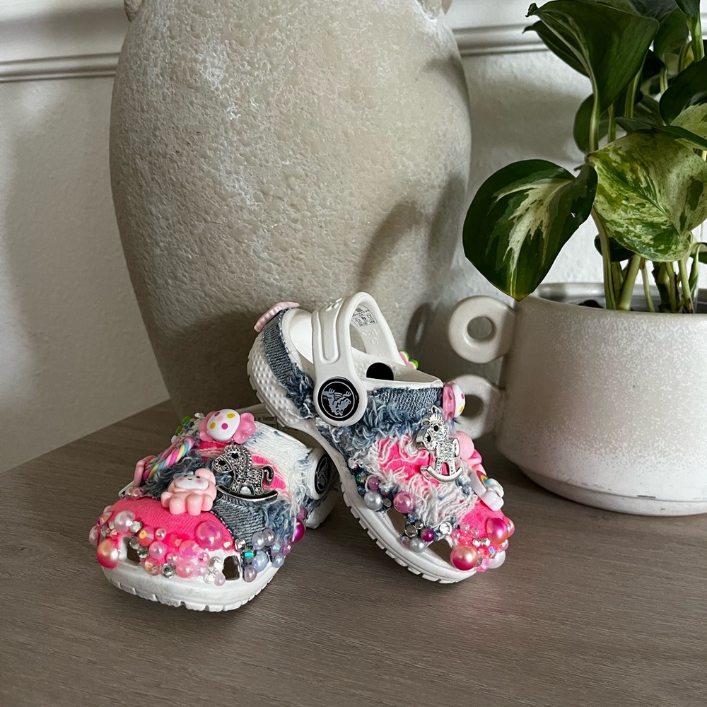 CROCS redone with Fun Embellishments